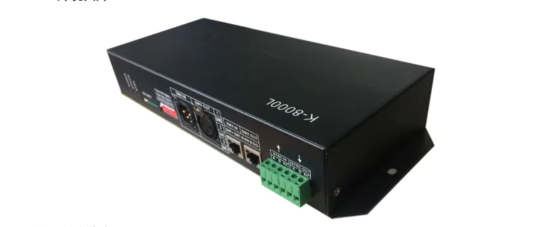 K-8000L AC110-220V UCS1903/WS2811/DMX светодиодный контроллер пикселей может работать с DMX консолью для регулировки яркости светодиодный s
