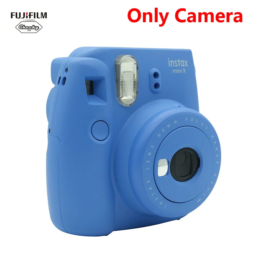 Fujifilm INSTAX Mini 9 фотокамера моментальной печати Лучший подарок 5 цветов Fujifilm Instax Mini 9 пленочная камера моментальной печати - Цвет: Navy Blue