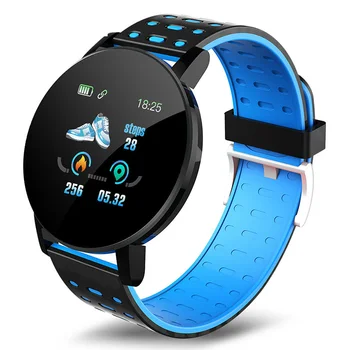 

119Plus Smart Bracelet Wristband Heart Rate Monitor Sport Fitness Tracker Smart Watch Sport Smartband for Android IOS Men Women