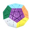 Shengshou 3x3 Megaminxeds Cube Stickerless 3x3x3 Gem Magic Cube Frosted 3Layers Speed Professional Megaminx Puzzle Toys 2