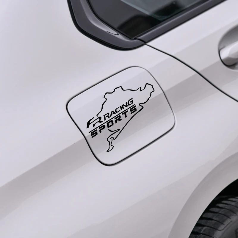 Автомобильная креативная эмблемы CustomVinyl крышка топливного бака наклейка для Seat Leon FR+ Ibiza cupra Altea ремень гоночный автомобиль Стайлинг