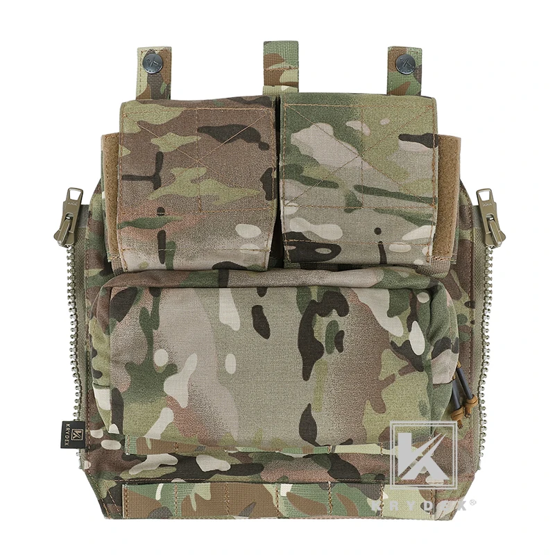 KRYDEX Tactical Pack Zip-on Panel Backpack For CPC NCPC AVS JPC2.0 Vest Multicam Tactical Airsoft Combat Gear Carrier Bag