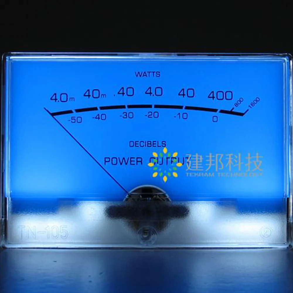 Высокоточный VU метр Классический McIntosh Lake Blue дБ настольный разряд плоский стол