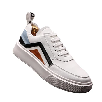 

Men's Shoes Personalized Casual Shoes All-match Small White Shoes Thick Sole and Internally Increased Board Shoes Breathable