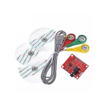

A18-- Ecg module AD8232 ecg measurement pulse heart ecg monitoring sensor module kit For Arduino
