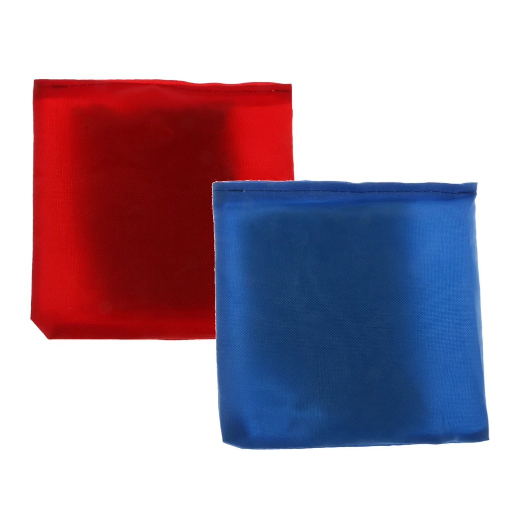 2 Pieces Cornhole Bags, Double Layered Canvas Cover and PVC Pellets Filled Corn Hole Bag for Tossing Game Tool