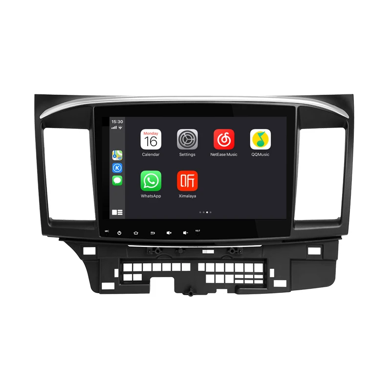 Android 9,0 Автомобильный мультимедийный плеер с CarPlay для Mitsubishi Lancer 2008- Авторадио gps навигация аудио стерео головное устройство