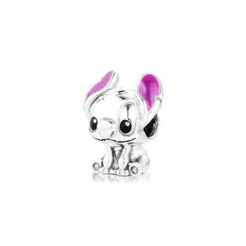 

Lilo & Stitch Charm Silver 925 Original Beads for Charms Bracelets Mother