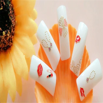 

12 Designs Colorful Flower Pattern Nail Art Water Transfer Stickers Decals Valentine's Day Gift Decals Nails Decor DIY
