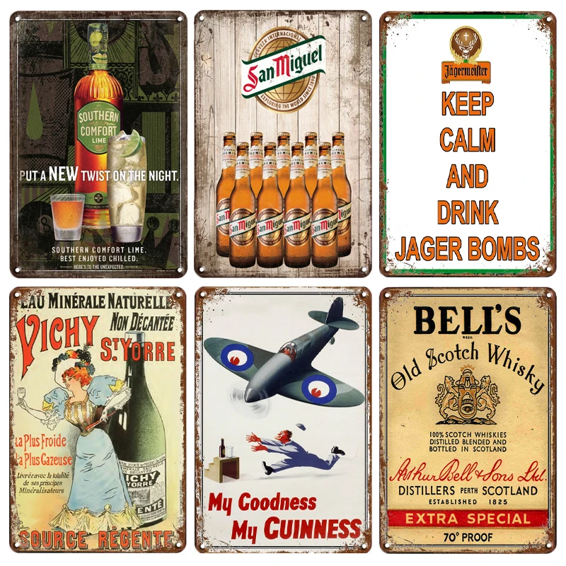 Bells old Retro Whiskey METAL SIGN 2 Sizes Available ideal for pub bar Man Cave