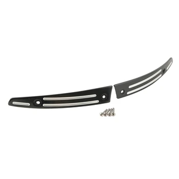 

Motorcycle Black Split Windshield Side Trim For Harley CVO Road Glide Special FLTRXS FLTRX Ultra FLTRU 2015-17