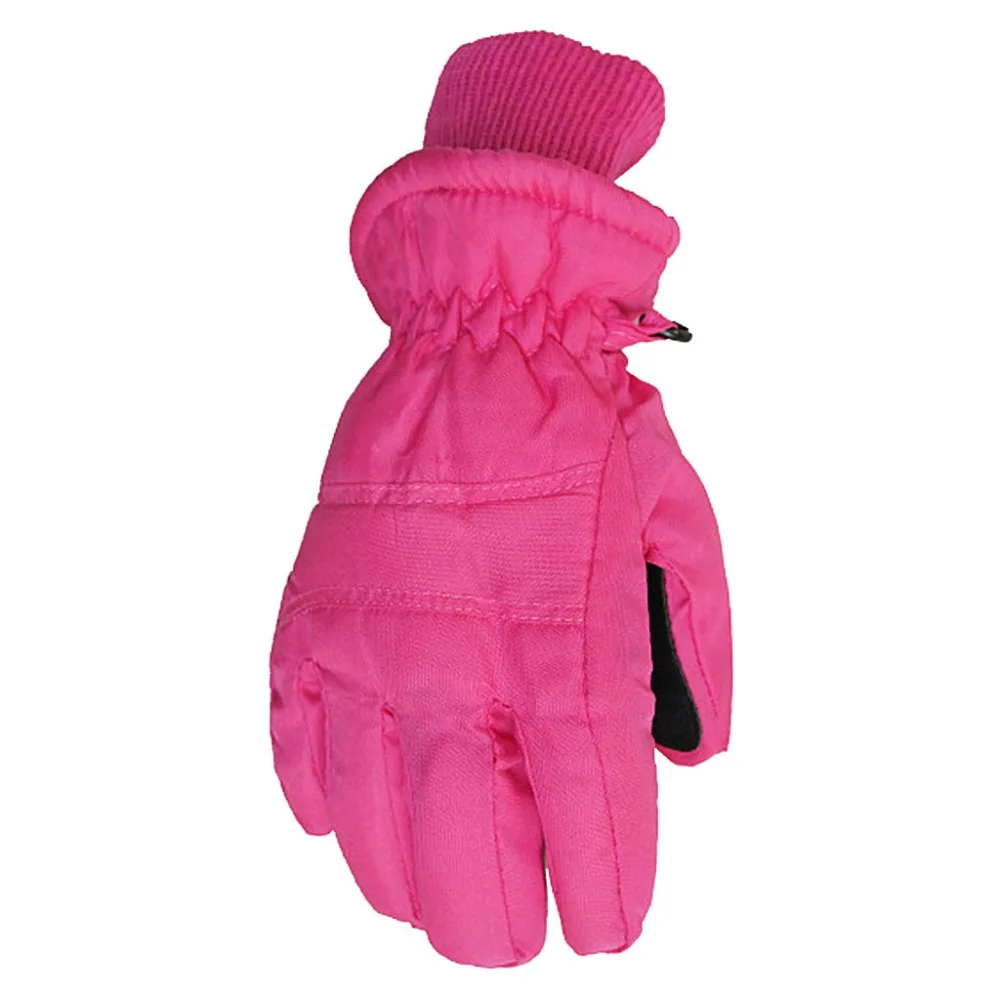 Ski snowboard gloves kid Autumn winter children's outdoor ski riding bike cold warm waterproof gloves guantes de nieve para mujer 30S23 (11)