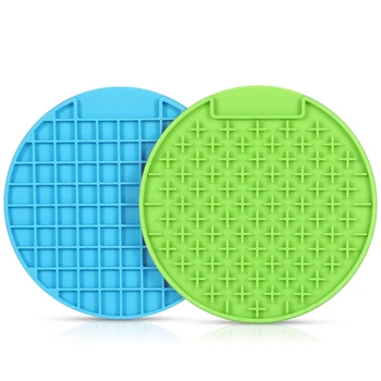 

Pet Licking Pads, Slow Feeder Licking Pads-Peanut Butter Licking Oil Pads-Promote Health / Cat Feeder Licking Pads