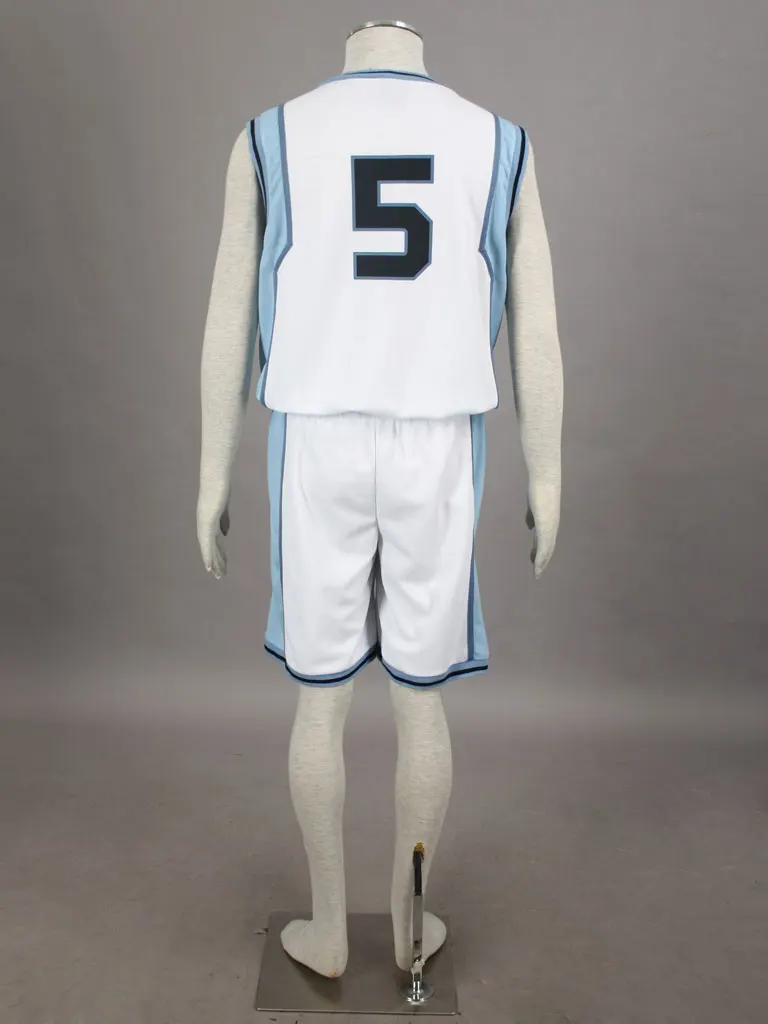 Kuroko no Basuke Basket TEIKO школьный баскетбол костюм мужская форма Мальчики Спортивная одежда № 5 мурасакибара Atsushi Косплей Костюм