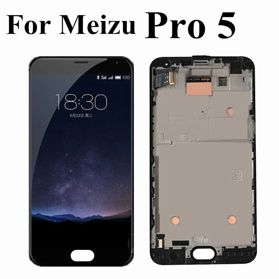 Активно-матричные осид ЖК-дисплей 5 7 дюймов для Meizu Pro сенсорная панель экрана