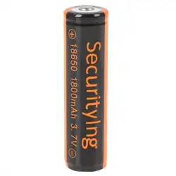 Securitylng 1800 мА/ч, 3,7 V 18650 литий-ионный перезаряжаемый Батарея с резервная плата