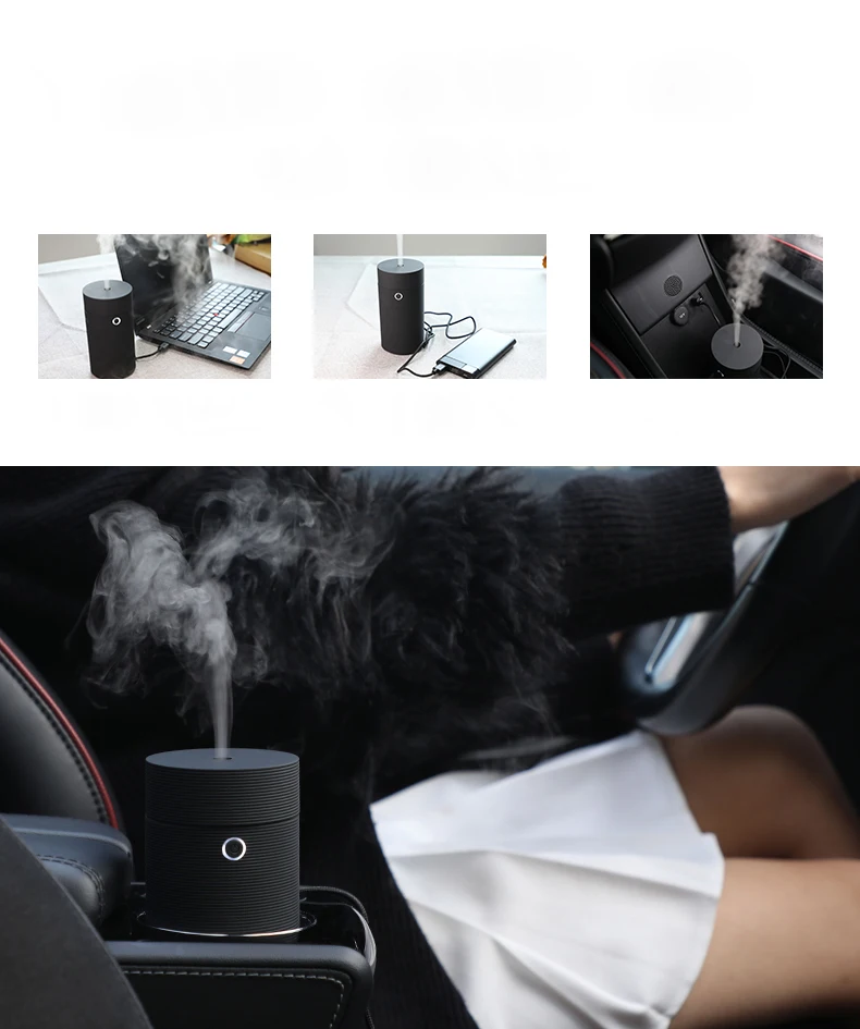 Kopen Shoda Auto Diffuser Essentiële Olie Mini Usb Aromatherapie Auto Luchtbevochtiger