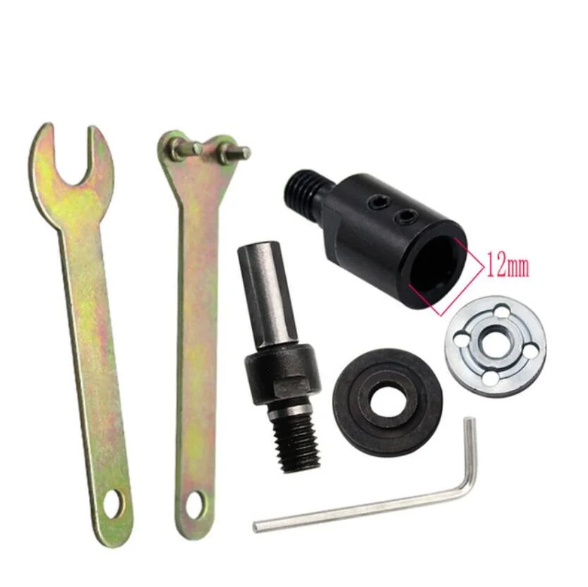 

Drill Saw Spindle Chuck Adapter Grinding Polishing Shaft Shaft Connecting Rod Kits New High Quality Durable