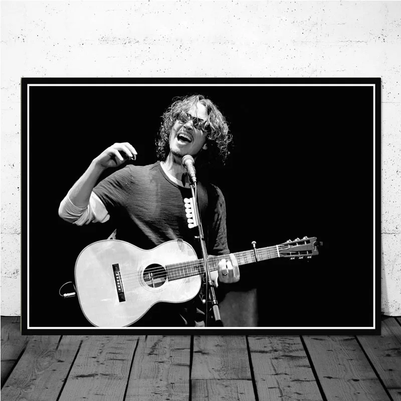 Хит, Chris Cornell, классическая рок-музыкальная группа, звезда, картина маслом, художественный постер, принты на холсте, настенные картины для гостиной, домашний декор - Цвет: 08
