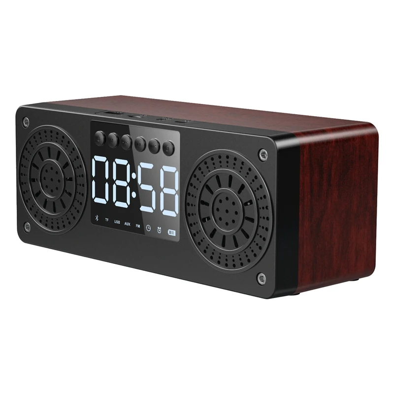 Retail Stereo Subwoofer Bluetooth Speaker FM Radio Portable Speakers Mp3 Play Super Bass Loudspeaker Computer Column - Цена: 