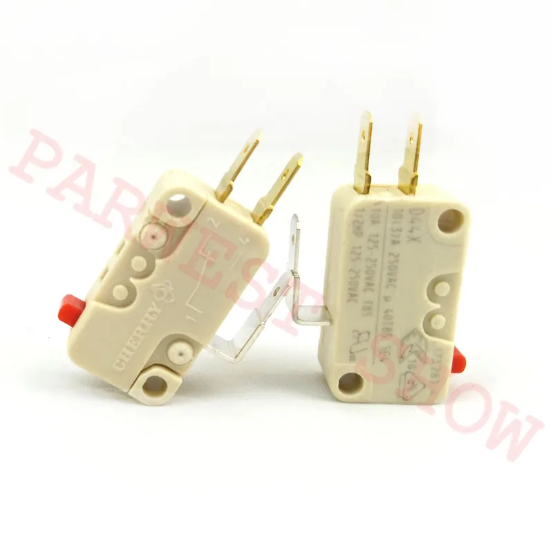 D44X 20 шт. 10A/250VAC немецкий Вишневый микропереключатель CHERRY D45 микро переключатель монета 3 штифта микропереключатель для аркадной кнопки - Цвет: D44X