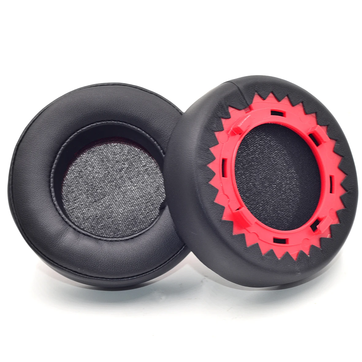 black red2 pads Новые амбушюры Подушка оголовье для Motorola Pulse Escape беспроводные наушники - Цвет: black red2 pads