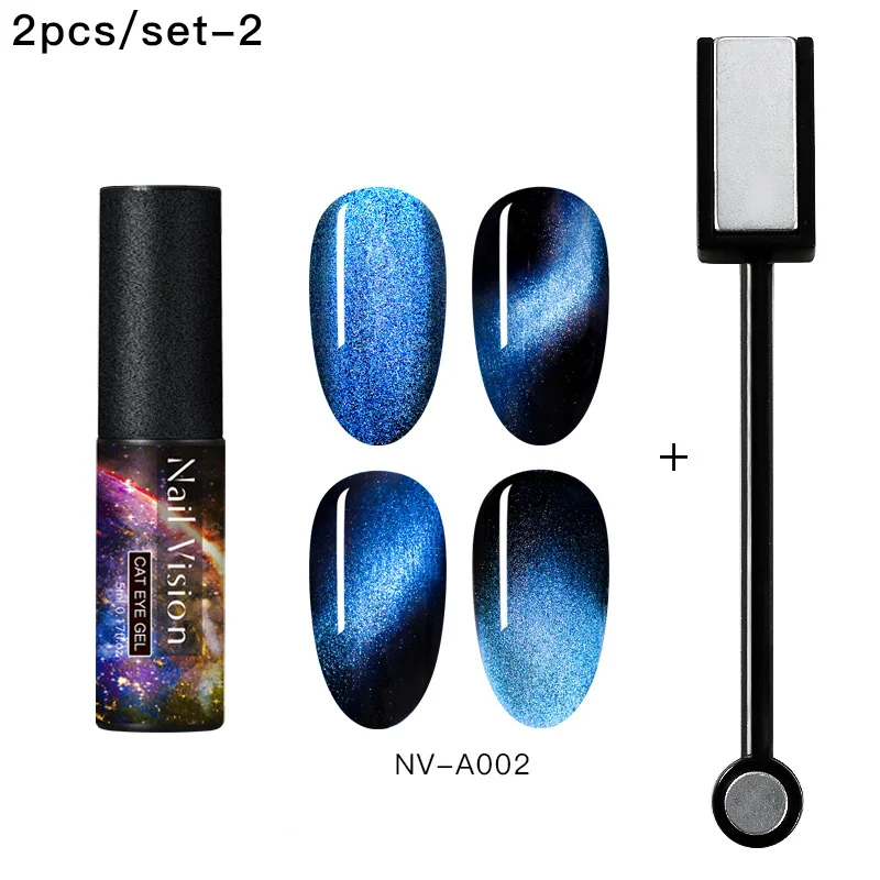 Nail Vision 7D глаз хамелеона кота гель для ногтей Магнитный замачиваемый УФ светодиодный Гель-лак для ногтей Полупостоянный Маникюр гель лак - Цвет: DZH07292