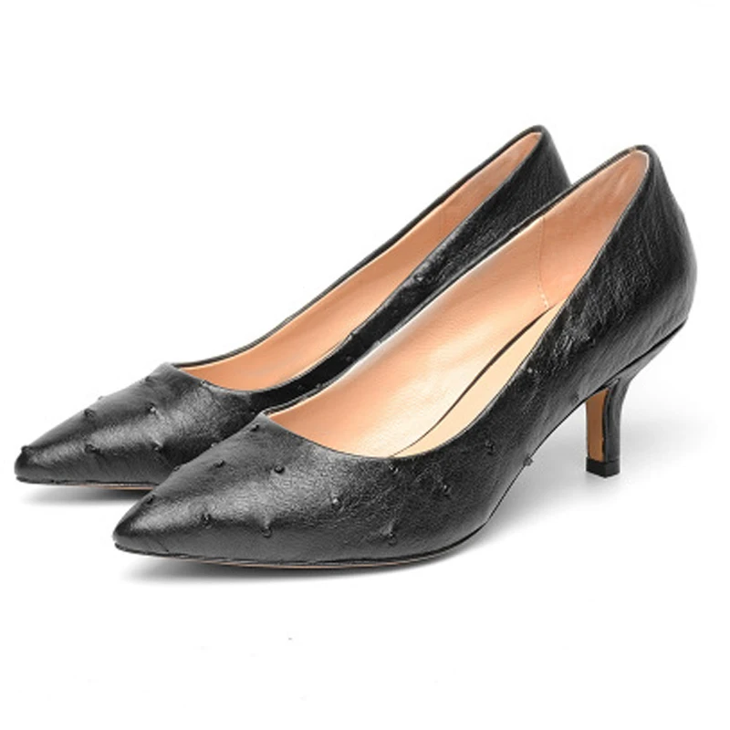 Рисунок 4 - Женские туфли из страусиной кожи