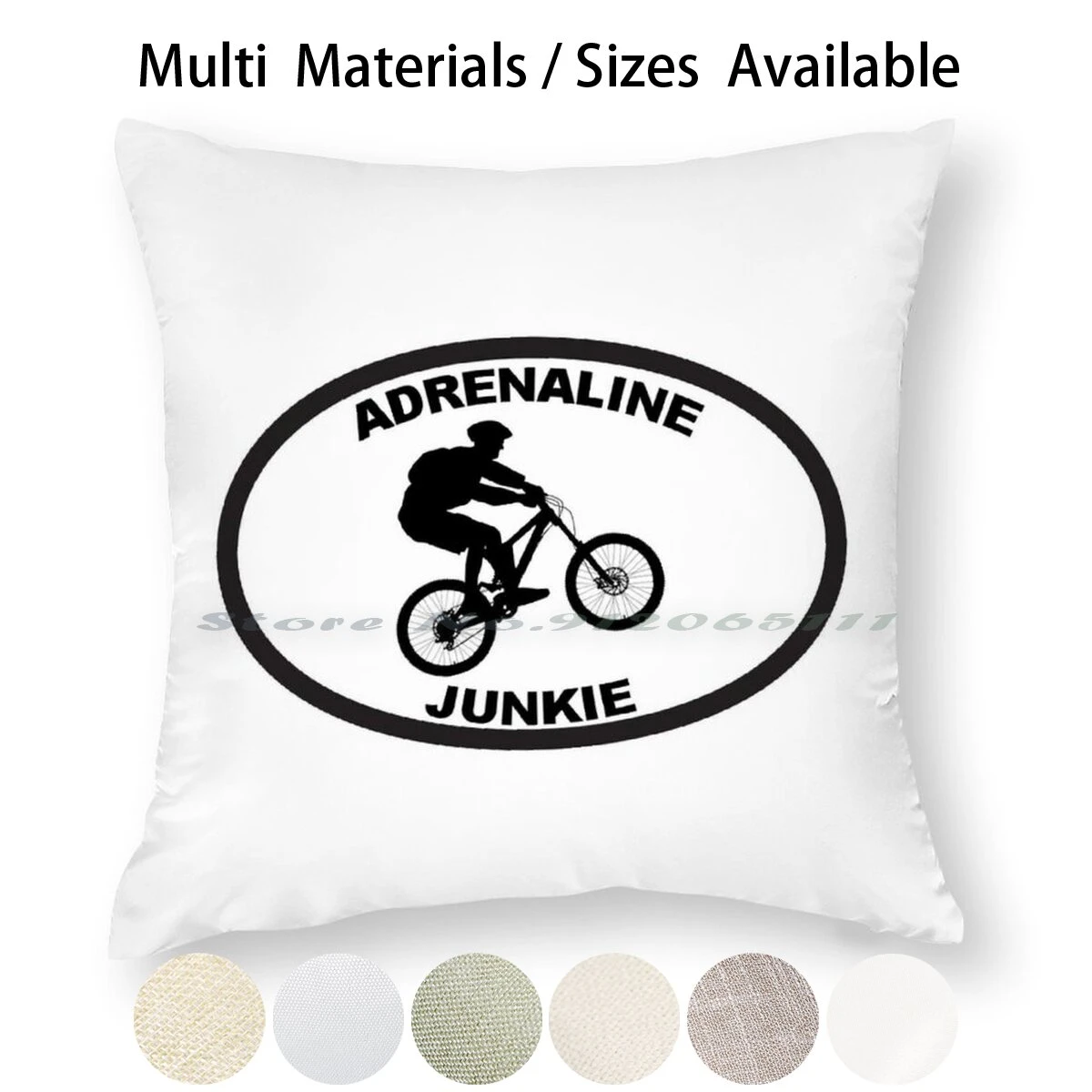 Funda de de algodón y lino para bicicleta de montaña, de almohada con diseño creativo, de material de y de adherente, a la moda|Funda de almohada| - AliExpress