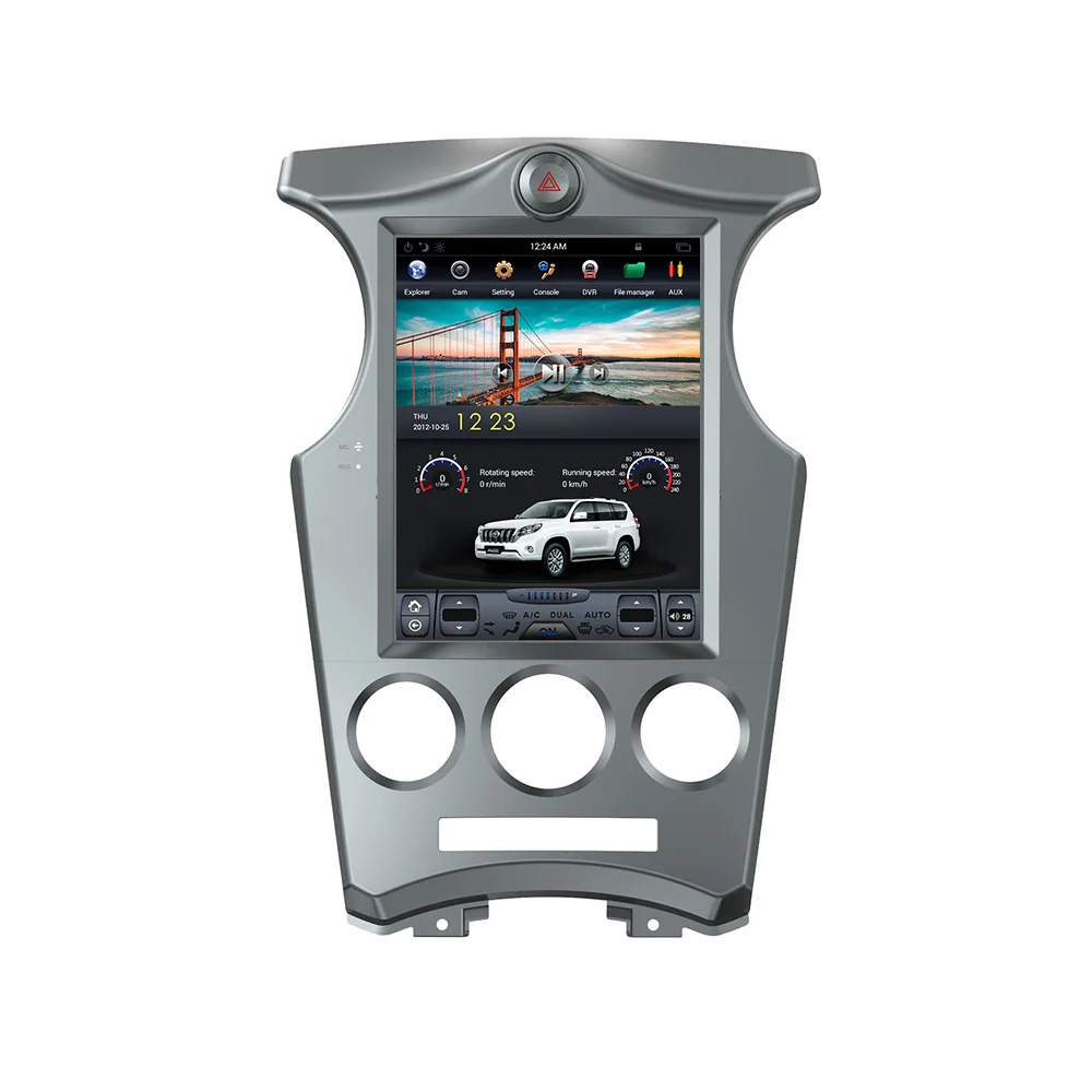 Android Tesla стиль автомобиля радио вертикальный экран для KIA Carens 2006 2007-2011 gps навигация рекордер мультимедиа стерео головное устройство