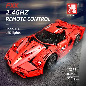 

Mould King MOC 2101PCS Building Blocks Technic Series FXX F40 Sports Kit Model Bricks Lepining RC Car Classic Gifts Toys Kids