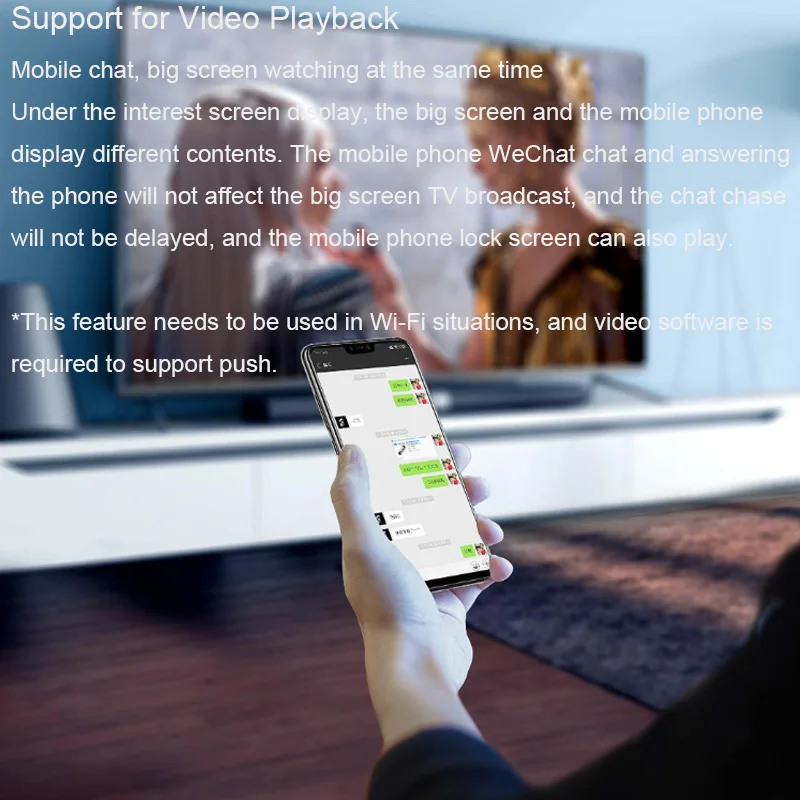Xiaomi Mijia hagибис HD беспроводной экран проектор мобильный Телевизор ...