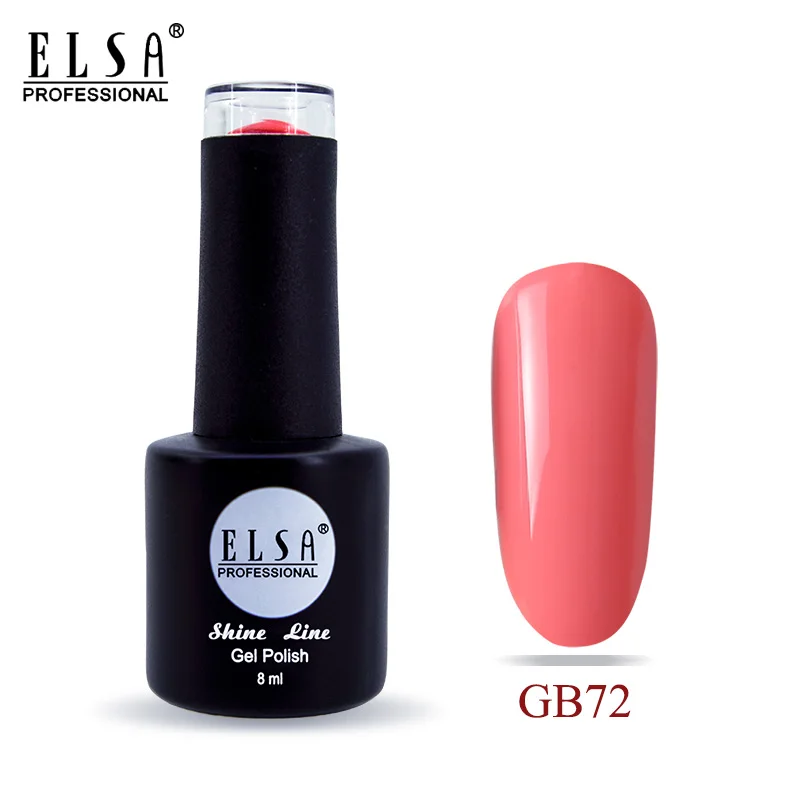 GB72 Elsa 8 мл Гель-лак УФ светодиодный лак для ногтей для маникюра 120 цветов Гель-лак полуперманентный гель-краска для украшения ногтей - Цвет: GB72