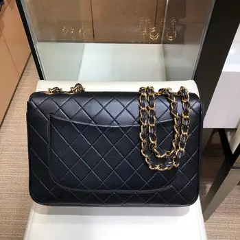 

classic luxury designer import genuine leather women Vintage King size chain lady shoulder bag handbag Europe brand high quality