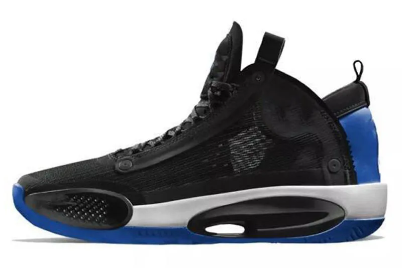 Новинка Jumpmans 34 Мужские баскетбольные кроссовки 34 XXXIV BLUE VOID 34s ECLIPSES Retros спортивные кроссовки для тренировок размеры US 7-12