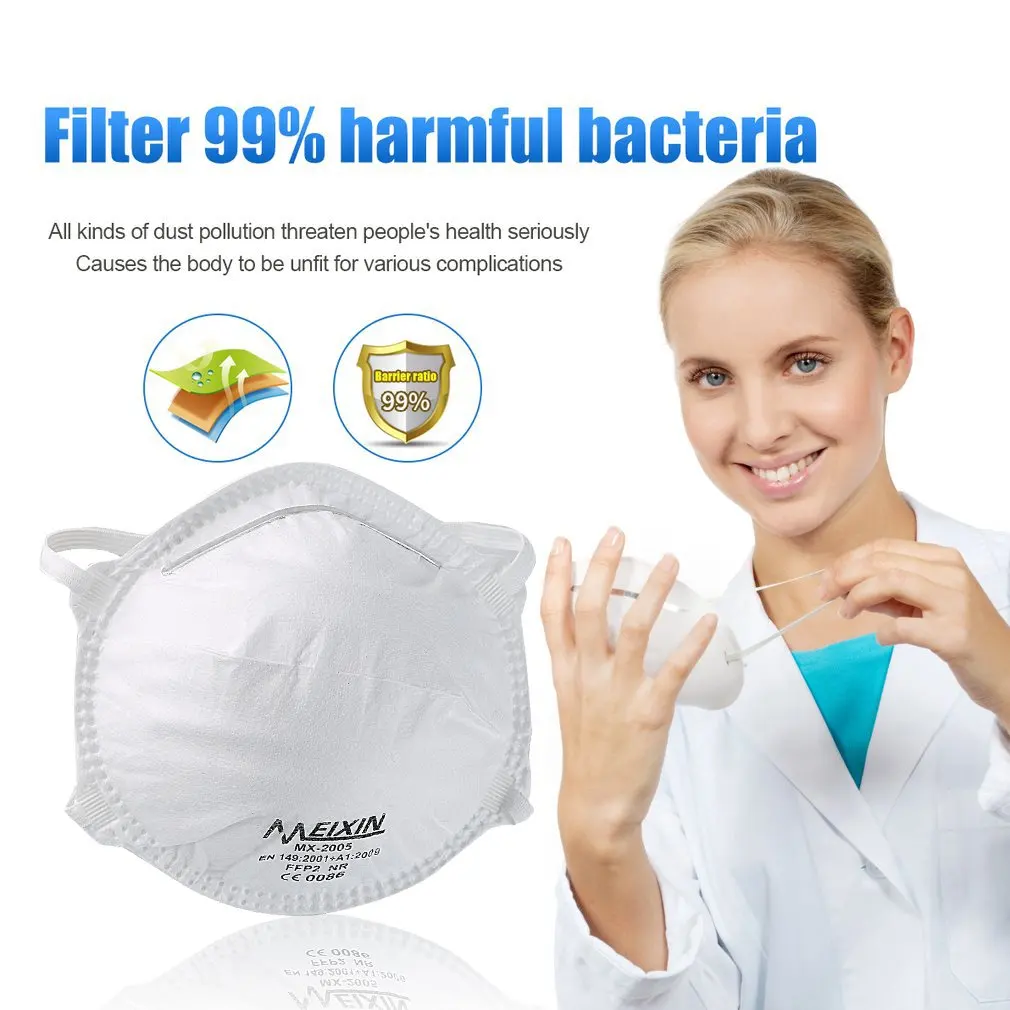 

5/10pcs FFP2 FFP3 Mask CE Certification N95 KN95 Face Mask Anti-fog Dust Cotton Face Mask Protective Mask