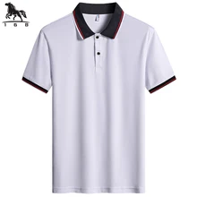 

polo shirt men size L-6XL 7XL 8XL Summer new mens short-sleeved polo shirt Solid color Top Men's business casual polo shirt 113