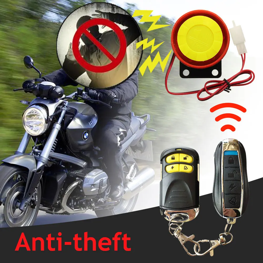 Портативная Автомобильная Противоугонная сигнализация мотоциклетная система