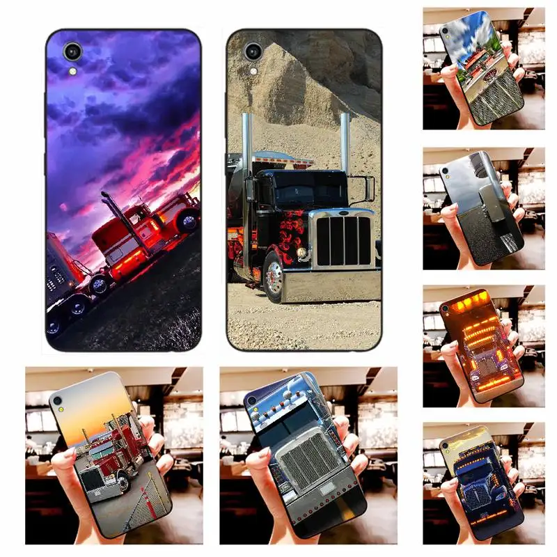 NBDRUICAI больших грузовики Peterbilt на руку люксовый уникальный чехол для телефона с