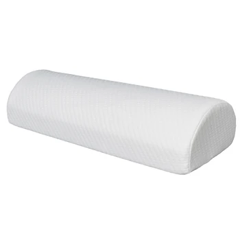 

2019 New Back Pain Relief Memory Foam Pillow Half Moon Bolster Knee Pillow Half Moon Memory Foam Pillow For Home Office Bedroom