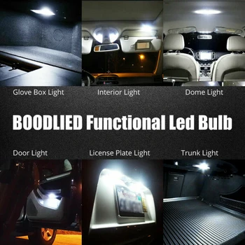 

Festoon LED Lights 6000K Dome DC 12V Super bright Replacement Set Auto