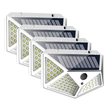 

New 100LED Solar Power Light Motion Sensor Security Outdoor Garden Wall Lamp Solar Power Light Motion Sensor Dropshipping