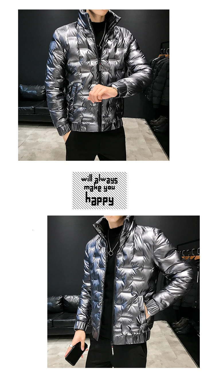Зимние парки Manteau Homme Hiver Erkek mon Модные мужские однотонные толстые куртки и пальто со стоячим воротником зимняя мужская куртка