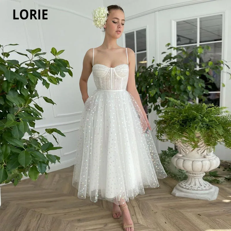White Tulle Spaghetti Straps Floor Length Party Dress, White Evening Prom Dress US 12 / White