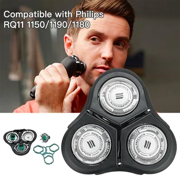 

Hot Sale Replacement Shaver Head Blade Cutters Shaving Head Accessories Compatible For Philips RQ11 1150/1190/1180