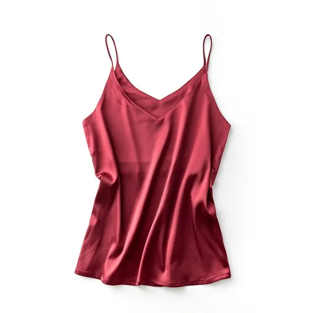 Red Sling Пижама Женская шелковые пижамы для женщин 7 шт. женские пижамы зимние сексуальная теплая пижама домашняя одежда для женщин мягкий милый Атласный домашний костюм - Цвет: Red Sling