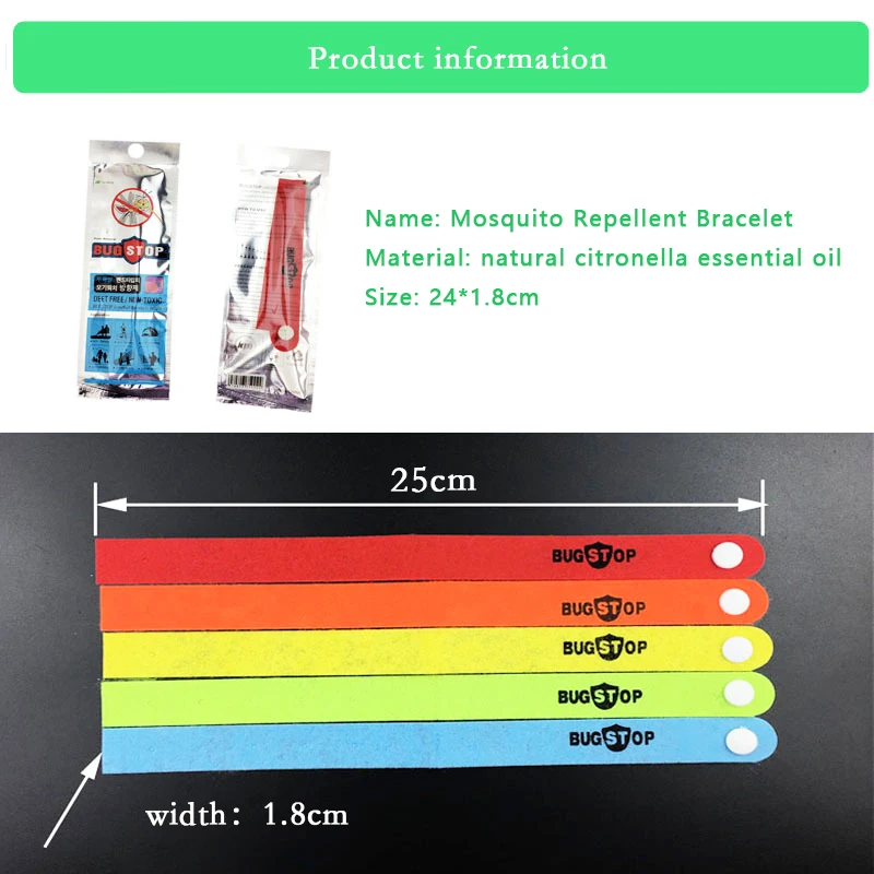 Популярный 10 шт браслет против комаров насекомых жуков репеллент Отпугиватель наручных полос браслет дропшиппинг комары, вредители контроль