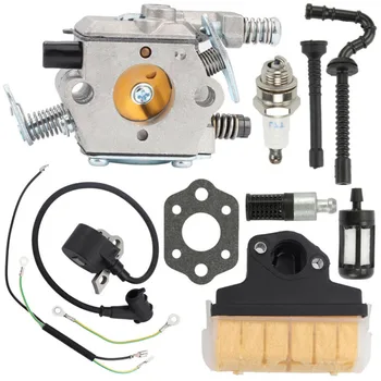 

Carburetor Ignition Coil & Filter Fuel Oil Line/ Fliter Gasket Tools Kit For STIHL 021 023 025 MS210 MS230 MS250 Chainsaw