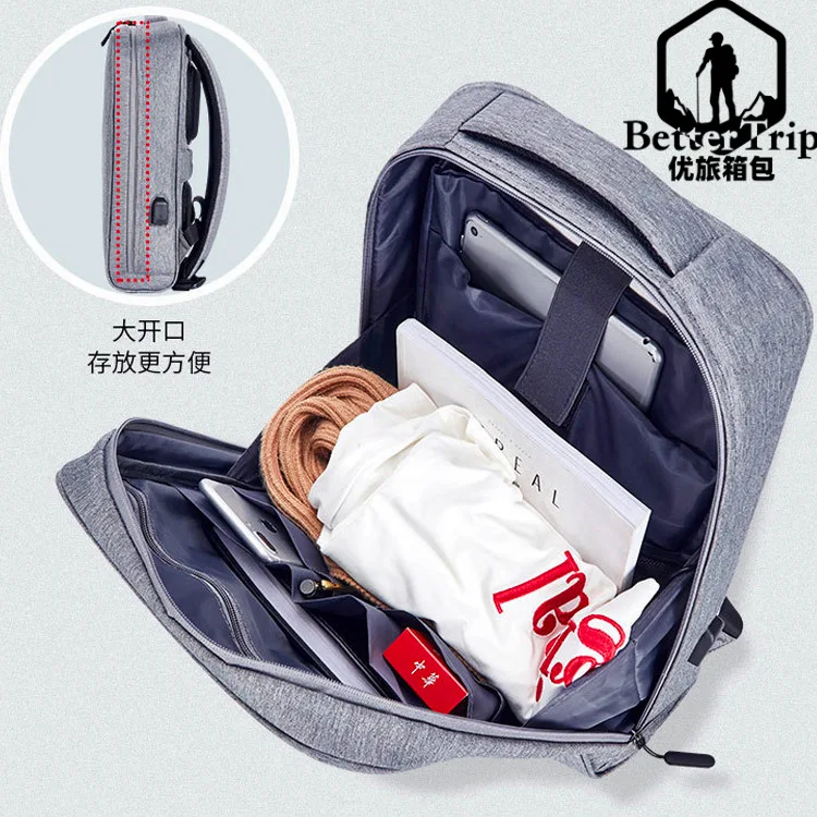 

Multi-Compartment Large Capacity Backpack Shock Absorption 16-Inch Business Laptop Computer Backpack