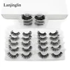 wholesale 3d mink false eyelashes 10/20/30/40/50/100 pairs fluffy wispy fake lashes natural long makeup lash extension in bulk ► Photo 3/6